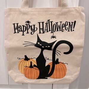 NEW! Canvas Halloween Tote Bag | Happy Halloween